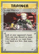 Secret Mission - Gym Heroes (Uncommon) [GH-118]