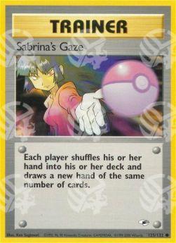 Sabrina's Gaze - Gym Heroes (Common) [GH-125]
