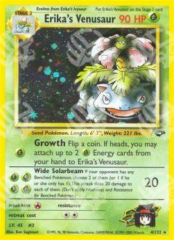 Erika's Venusaur - Gym Challenge (Holo Rare) [GC-4]