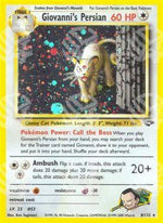Giovanni's Persian - Gym Challenge (Holo Rare) [GC-8]