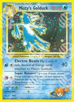 Misty's Golduck - Gym Challenge (Holo Rare) [GC-12]