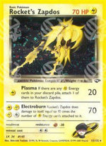 Rocket Zapdos - Gym Challenge (Holo Rare) [GC-15]