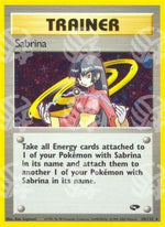 Sabrina - Gym Challenge (Holo Rare) [GC-20]
