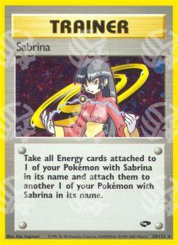 Sabrina - Gym Challenge (Holo Rare) [GC-20]