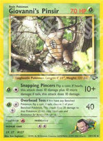 Giovanni's Pinsir - Gym Challenge (Rare) [GC-24]