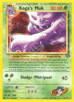 Koga's Muk - Gym Challenge (Rare) [GC-26]