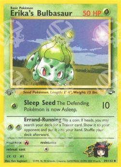 Erika's Bulbasaur - Gym Challenge (Uncommon) [GC-39]