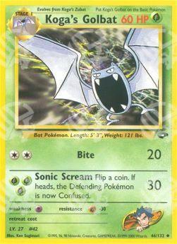 Koga's Golbat - Gym Challenge (Uncommon) [GC-46]