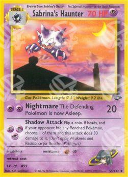 Sabrina's Haunter - Gym Challenge (Uncommon) [GC-55]