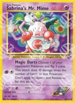 Sabrina's Mr. Mime - Gym Challenge (Uncommon) [GC-59]