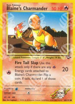 Blaine's Charmander - Gym Challenge (Common) [GC-60]