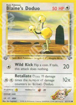 Blaine's Doduo - Gym Challenge (Common) [GC-61]