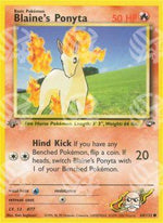 Blaine's Ponyta - Gym Challenge (Common) [GC-64]