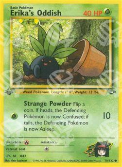 Erika's Oddish - Gym Challenge (Common) [GC-70]