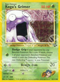 Koga's Grimer - Gym Challenge (Common) [GC-78]
