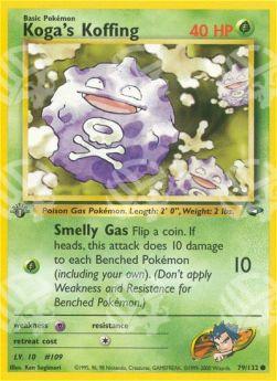 Koga's Koffing - Gym Challenge (Common) [GC-79]