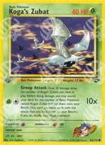 Koga's Zubat - Gym Challenge (Common) [GC-83]