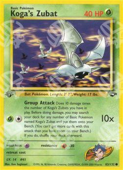 Koga's Zubat - Gym Challenge (Common) [GC-83]