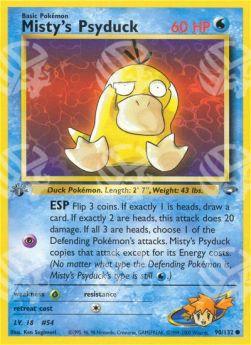 Misty's Psyduck - Gym Challenge (Common) [GC-90]