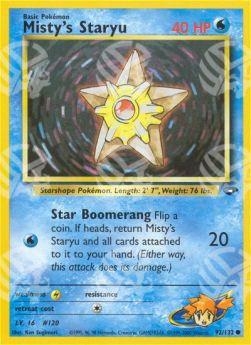 Misty's Staryu - Gym Challenge (Common) [GC-92]