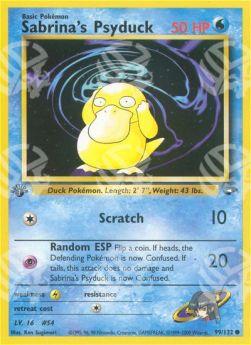 Sabrina's Psyduck - Gym Challenge (Common) [GC-99]