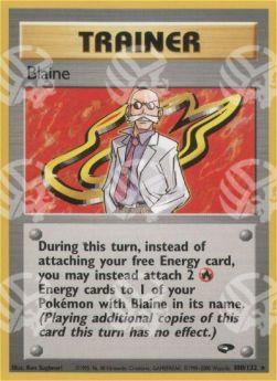 Blaine - Gym Challenge (Rare) [GC-100]