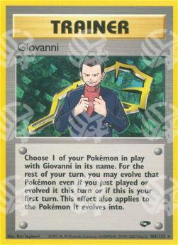 Giovanni - Gym Challenge (Rare) [GC-104]