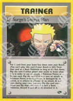 Lt. Surge's Secret Plan - Gym Challenge (Rare) [GC-107]