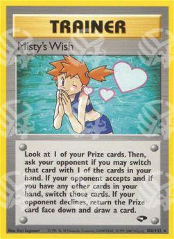 Misty's Wish - Gym Challenge (Rare) [GC-108]