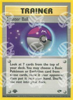 Master Ball - Gym Challenge (Uncommon) [GC-116]