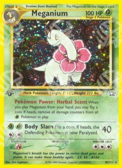 Meganium - Neo Genesis (Holo Rare) [NG-10]