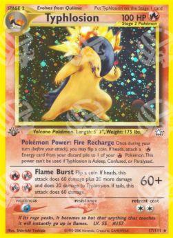 Typhlosion - Neo Genesis (Holo Rare) [NG-17]