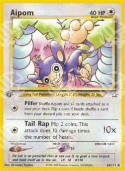 Aipom - Neo Genesis (Uncommon) [NG-26]
