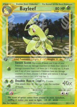 Bayleef - Neo Genesis (Uncommon) [NG-29]