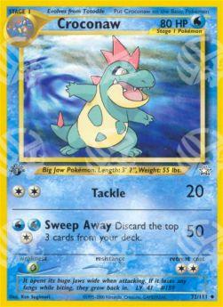 Croconaw - Neo Genesis (Uncommon) [NG-32]