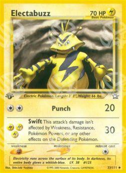 Electabuzz - Neo Genesis (Uncommon) [NG-33]