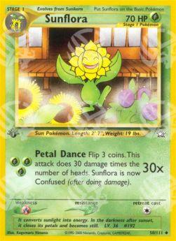 Sunflora - Neo Genesis (Uncommon) [NG-50]