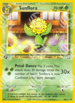 Sunflora - Neo Genesis (Uncommon) [NG-50]