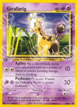 Girafarig - Neo Genesis (Common) [NG-58]