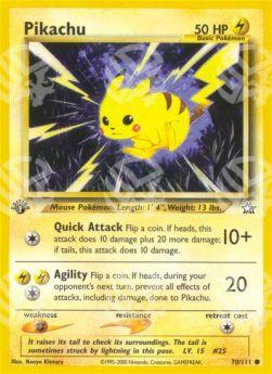 Pikachu - Neo Genesis (Common) [NG-70]