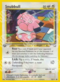 Snubbull - Neo Genesis (Common) [NG-74]