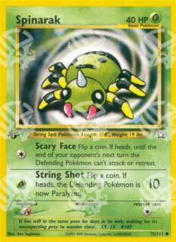 Spinarak - Neo Genesis (Common) [NG-75]