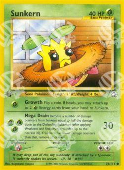 Sunkern - Neo Genesis (Common) [NG-78]