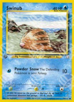 Swinub - Neo Genesis (Common) [NG-79]