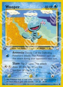 Wooper - Neo Genesis (Common) [NG-82]