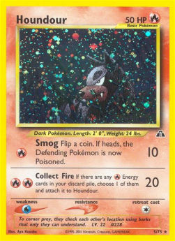 Houndour - Neo Discovery (Holo Rare) [NDI-5]