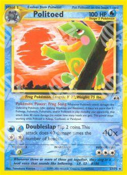 Politoed - Neo Discovery (Rare) [NDI-27]