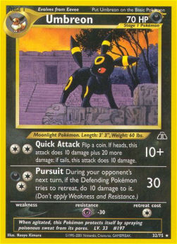 Umbreon - Neo Discovery (Rare) [NDI-32]
