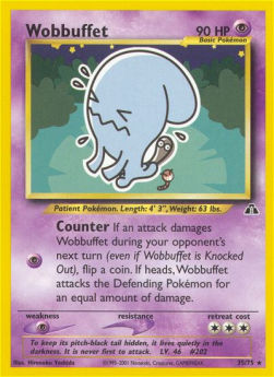 Wobbuffet - Neo Discovery (Rare) [NDI-35]