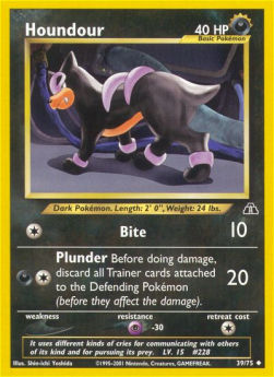 Houndour - Neo Discovery (Uncommon) [NDI-39]